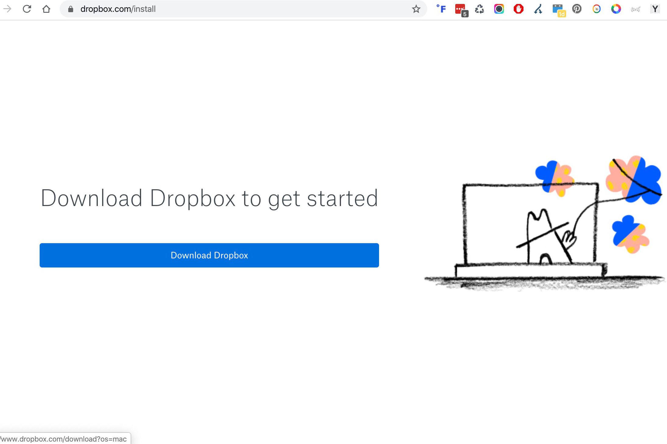 is dropbox free for mac